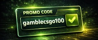 gamblecsgo100 promo code card image